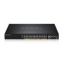 ZYXEL XGS2220-30HP, L3 Access Switch, 400W PoE, 16xPoE+/10xPoE++, 24x1G RJ45 2x10mG RJ45, 4x10G SFP+ Uplink, incl. 1 yr NebulaFl